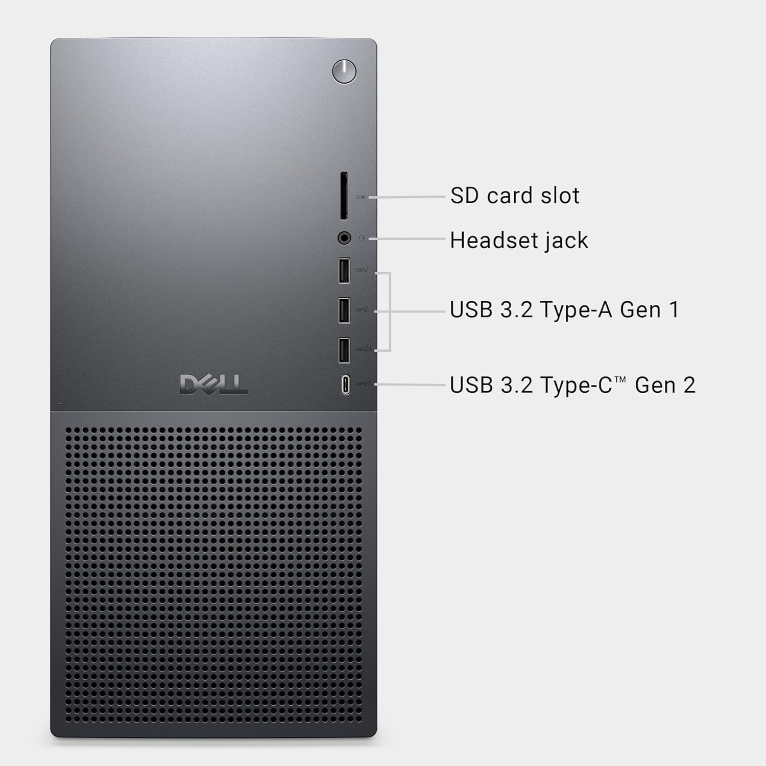 Dell Tower Plus Desktop EBT2250 - Intel Core Ultra 9-285 Processor, 32GB DDR5 RAM, 2TB SSD, NVIDIA GeForce RTX 5070 12GB GDDR7, Intel Wi-Fi 7, Windows 11 Home, Onsite Service - Black
