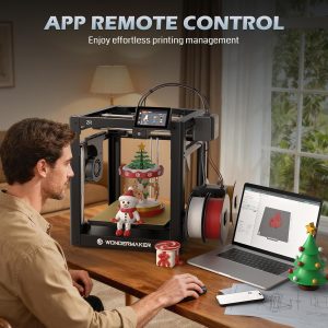 SainSmart x WonderMaker ZR CoreXY Multicolor 3D Printer – 600mm/s High-Speed, 4-Color Printing, 300°C Nozzle, Auto-Leveling, 300×300×300mm Large Build Volume