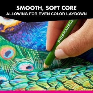 Prismacolor Premier Colored Pencils, Soft Core, Assorted Colors, 72 Count - Durable, Vibrant, Ultra-Smooth, Adult Coloring, Drawing, Sketching, Arts & Crafts