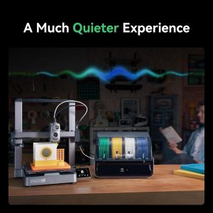 Creality Hi Combo with CFS, Multicolor 3D Printer 500mm/s High Printing, Print Size 260 * 260 * 300mm,MK8 Nozzles Package PLA Filament 1.75 mm (Hi 3D Printer)