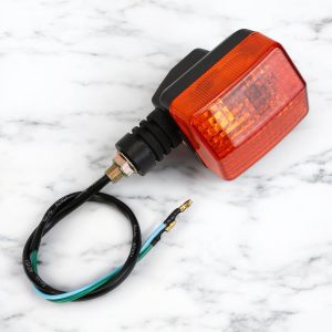 2 Pairs Motorcycle Turn Signal Light Indicator Halogen Lamp For XR650L 1993-2020 For Honda XR250L 1991-1996 Rear Lights Lamp Indicator Winker Blinker Replacement