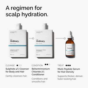 The Ordinary Multi-Peptide Serum for Hair Density, Peptide-Powered Formula for Thicker, Fuller Looking Hair
