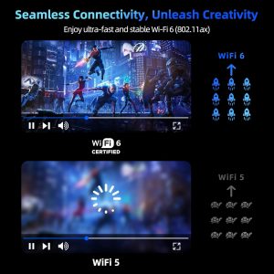 SGIN 15.6 Inch Laptop, 16GB RAM 1024GB SSD, Laptops Computers Celeron N5100, Win 11, Portable Notebook, 7000mAh, WiFi 6, 180° Open Angle, USB 3.2, for Business and Students