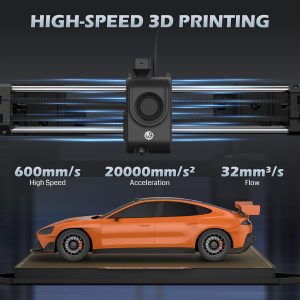 SainSmart x WonderMaker ZR CoreXY Multicolor 3D Printer – 600mm/s High-Speed, 4-Color Printing, 300°C Nozzle, Auto-Leveling, 300×300×300mm Large Build Volume