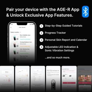 medicube Age-R Booster Pro | 6-in-1 Real Glass Glow Beauty Massager | Looking Glass Skin | Korean Skin Care