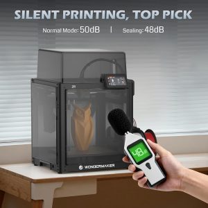 SainSmart x WonderMaker ZR CoreXY Multicolor 3D Printer – 600mm/s High-Speed, 4-Color Printing, 300°C Nozzle, Auto-Leveling, 300×300×300mm Large Build Volume