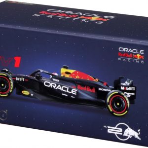 Bburago 1:43 2024 Race Oracle Red Bull RB20 with Helmet, Verstappen #1