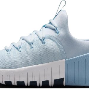 Nike Free Metcon 6 - Zapatos de entrenamiento para mujer (FJ7126-402, tinte azul/azul marino armory azul/blanco)