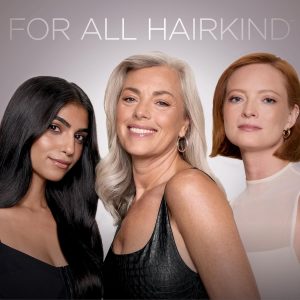 Shark FlexFusion Hair Straightener & Powerful Hair Dryer with Fusion Hair Brush, Ceramic Air Styler with Auto-Wrap Curlers & Concentrator, Ceramic Plates, Cosmic Blush HD641S