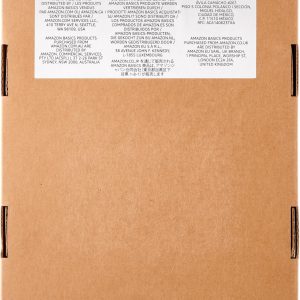 Amazon Basics Auriculares Bluetooth inalámbricos con micrófono, en la oreja, tiempo de reproducción de 35 horas, plegables, tamaño único, plegable, apto para viajes, color negro