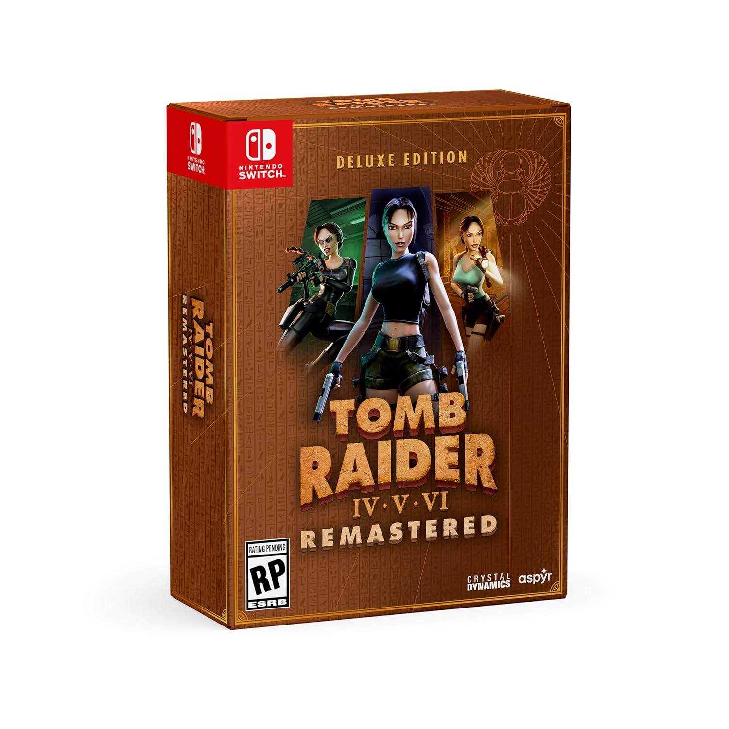 Tomb Raider IV-VI Remastered Starring Lara Croft: Deluxe Edition - Nintendo Switch
