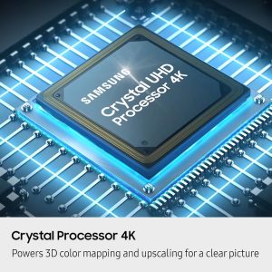 Samsung Smart TV Crystal UHD U8000F 4K de 65 pulgadas (modelo 2025) Contenido gratuito sin fin, procesador de cristal 4K, diseño MetalStream, Knox Security, Alexa incorporado