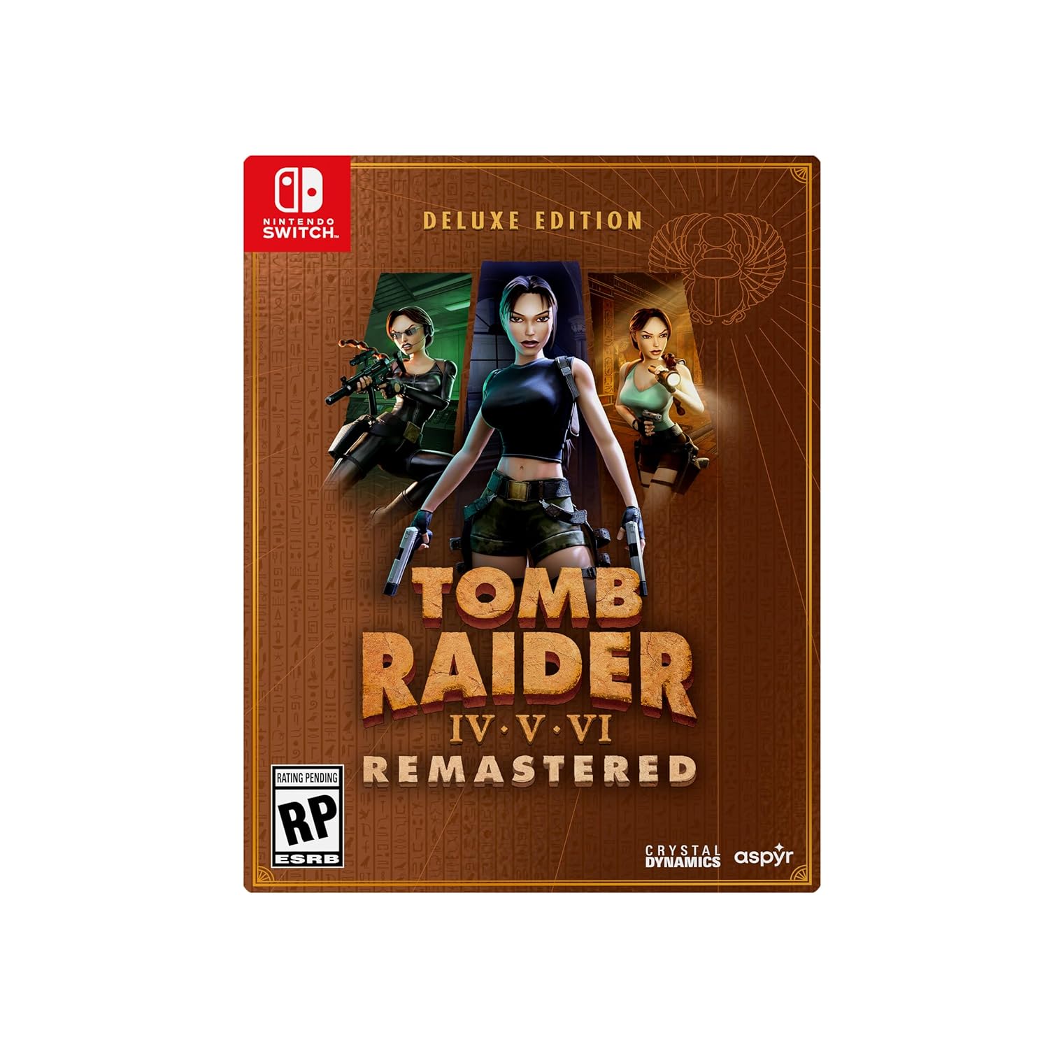 Tomb Raider IV-VI Remastered Starring Lara Croft: Deluxe Edition - Nintendo Switch