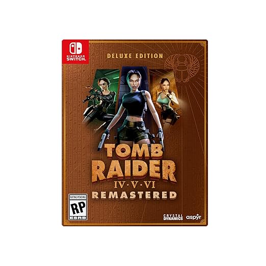 Tomb Raider IV-VI Remastered Starring Lara Croft: Deluxe Edition - Nintendo Switch
