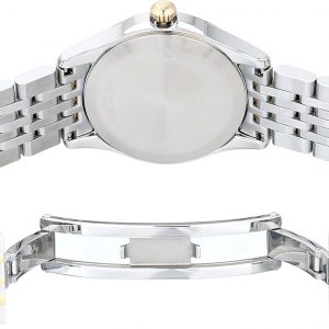 Bulova Women's Classic Stainless Steel Watch and Mother of Pearl Dial
