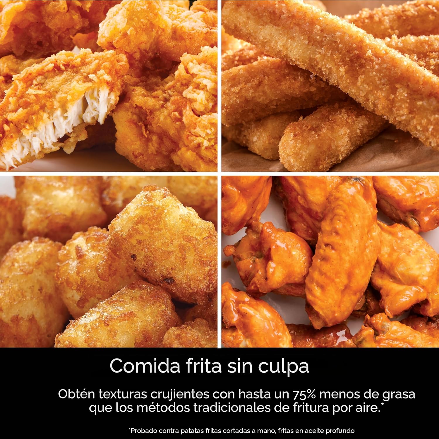 Ninja Freidora de aire | Freidora de aire profesional 4 en 1, asar, recalentar, deshidratar | Capacidad de 5 cuartos de galón para hasta 4 libras de papas fritas | Temperatura máxima de 400 F | Cesta antiadherente y plato para verduras | 120 V | Gris | AF141