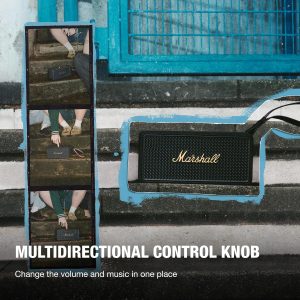 Marshall Altavoz Bluetooth Middleton II - Negro y Latón