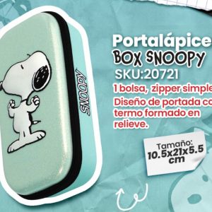 Portalápices Box Snoopy