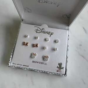 Set de Aretes Disney Bowtiful Minnie Mouse