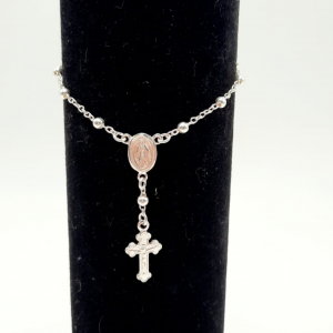 Rosario y Denario Plata 925