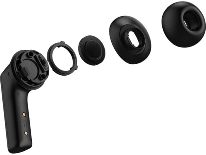 ASUS ROG Cetra True Wireless Auriculares inalámbricos para juegos – Bluetooth, baja latencia, cancelación de ruido ANC, control táctil, resistencia al agua IPX4, batería de 27 horas, carga inalámbrica