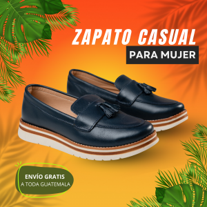 Zapato Casual Azul con Antifaz