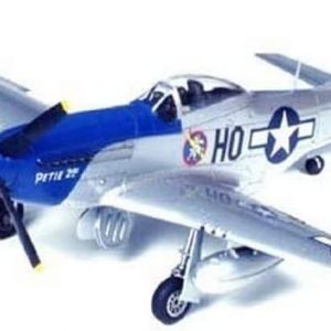 Tamiya Models North American P-51D Mustang Model Kit, 12 Years & Up