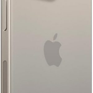 Apple iPhone 15 Pro Max, 256GB, Natural Titanium - Unlocked (Renewed)