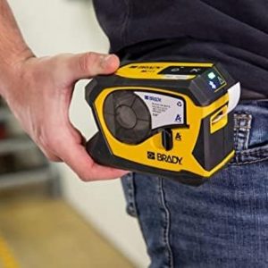 Brady M211 Portable Bluetooth Monochrome Label Printer, Yellow/Black