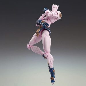 Killer Queen Figures Kira Yoshikage Anime Figure Statues Ultra Movable Action Figurine for Birthday