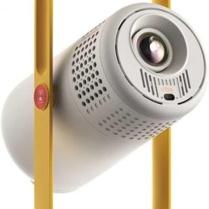 XGIMI Vibe One - Proyector portátil inteligente de 1080P alimentado por batería, Google TV con Netflix con licencia, sonido de JBL, batería incorporada, enfoque automático Keystone, proyector de