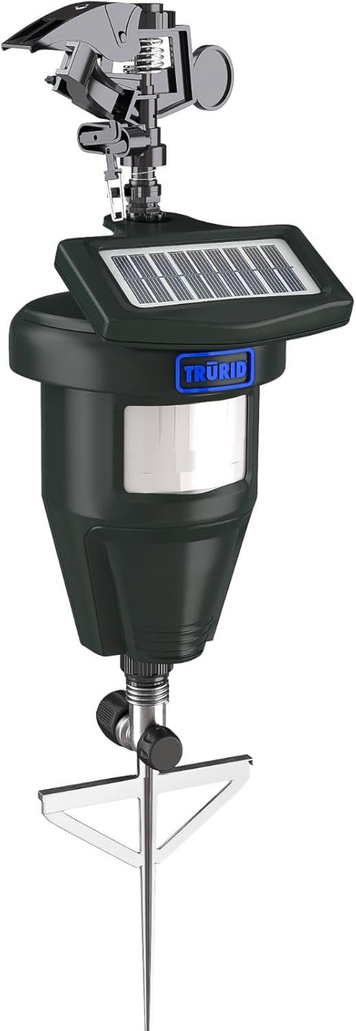Motion Activated Sprinklers for Yard - Effective Deer & Cat Repellent, Skunk Deterrent, Raccoon & Dog Repellent, Lawn Sprinkler System, Water Sprinkler for Lawn Protection