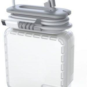 TATOFY Case Compatible with Apple MacBook 60w, 61w, 67w Charger, Travel Cord Organizer MacBook Accessories (for Apple 60W, 61W MagSafe Adapter, 67W USB-C Adapter)