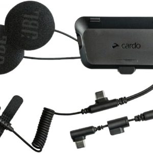 Cardo Packtalk Outdoor 2nd Helmet Kit, Communication Device Accessory for Additional Helmet Use, Multifunctional Kit for Helmets, Add-On for Second Helmet Usage