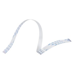 MECCANIXITY FFC FPC Flat Flexible Cable, 18 Pin 0.5mm Pitch 300mm Long (A Type) for LCD 3D Printer Camera DVD TV Laptop Audio Pack of 10