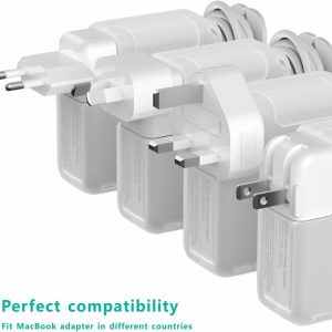 TATOFY Case Compatible with Apple MacBook 60w, 61w, 67w Charger, Travel Cord Organizer MacBook Accessories (for Apple 60W, 61W MagSafe Adapter, 67W USB-C Adapter)