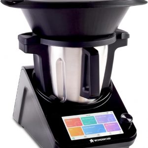 Wonderchef Chef Magic | Robot de cocina todo en uno para cocina india e internacional | Cortar automático, saltear, revolver, amasar... | Aplicación móvil | Recetas del chef Sanjeev Kapoor | Garantía