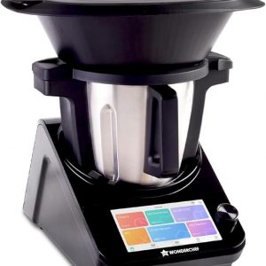 Wonderchef Chef Magic | Robot de cocina todo en uno para cocina india e internacional | Cortar automático, saltear, revolver, amasar... | Aplicación móvil | Recetas del chef Sanjeev Kapoor | Garantía