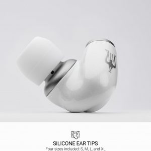 MEZE AUDIO ALBA | Wired Earbuds in-Ear Monitor Headphones for Audiophiles | USB-C Adapter Included | Smartphone Compatible | Noise Isolating | Ergonomic Metal Chassis