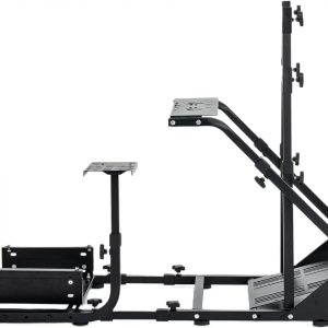 Racing Simulator Cockpit with Adjustable Seat Universal Driving Sim Rig Compatible with Fanatec Logitech Thrustmaster for PS5 PS4 Xbox PC Gaming