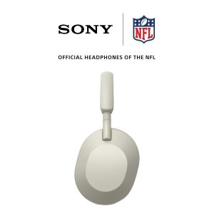 Sony WH-1000XM5 Premium Noise Canceling Headphones, Auto NC Optimizer, 30-Hour Battery, Alexa Voice Control, Silver
