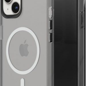 RhinoShield JellyTint - Funda protectora transparente compatible con MagSafe para iPhone 13/14, fuerza magnética superior, supera los estándares militares contra caídas, resistente a los arañazos, a