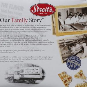 Streits - Matzo ligeramente salado, 11 onzas (paquete de 2)