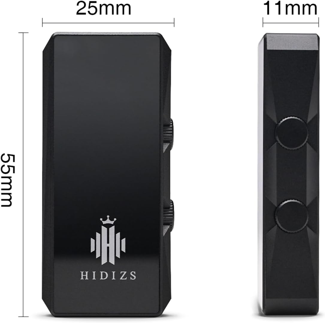 S9 Pro Plus Martha USB C DAC Dongle, amplificador DAC portátil, BAL 0.173 in, SE 0.138 in, control de volumen, 6 opciones de filtro, compatible con Windows/Mac/Android/iOS, azul