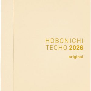 Hobonichi Techo 2026 - Libro original A6, inglés, diario, inicio de enero, inicio de lunes, planificador