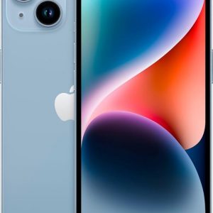 Apple iPhone 14 Plus, 256GB, Blue - Unlocked (Renewed)
