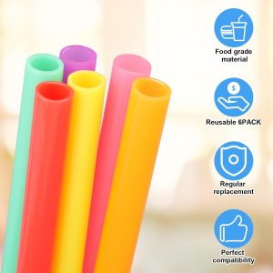 BOXOB Replacement Parts Kit for Owala FreeSip Water Bottle 24oz 32oz, Including 2 Replacement Stopper 2 Sealing Ring 6 Straw 1 Screwdriver & 1 Straw Brush