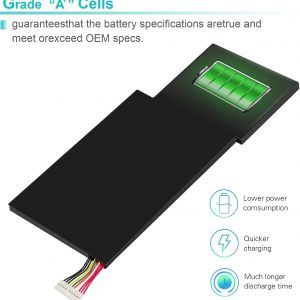 BTY-M6K Laptop Battery for MSI Stealth Pro GF63 GF65 GF75 GS63VR GS73VR 7RG 7RG-005 Thin 8RB 8RC 8RD 8RD-031TH 8RC 8RF 8SC 8RX Thin WS63 8SK WP65 WF65 WF75 MS-16K3 MS-17B4 MS-16W1 MS-16R1