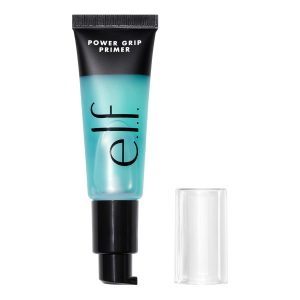 e.l.f. Power Grip Primer, prebase facial hidratante a base de gel para suavizar la piel y fijar el maquillaje, hidrata y prepara, 0.811 onzas líquidas (24 ml)