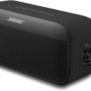 Bose SoundLink Plus Portable Bluetooth Speaker, Wireless Outdoor Speaker, Up to 20 Hours Battery Life, Waterproof and Dustproof, Black